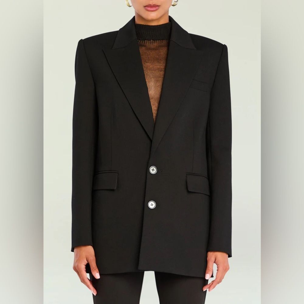NWT SER.O.YA Sophia Blazer size large black